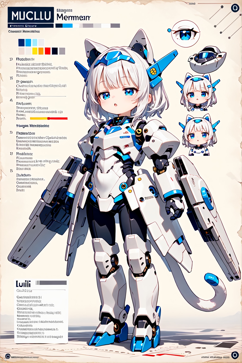 巨大にゃんこ型ロボット、ミュウニャンガー！