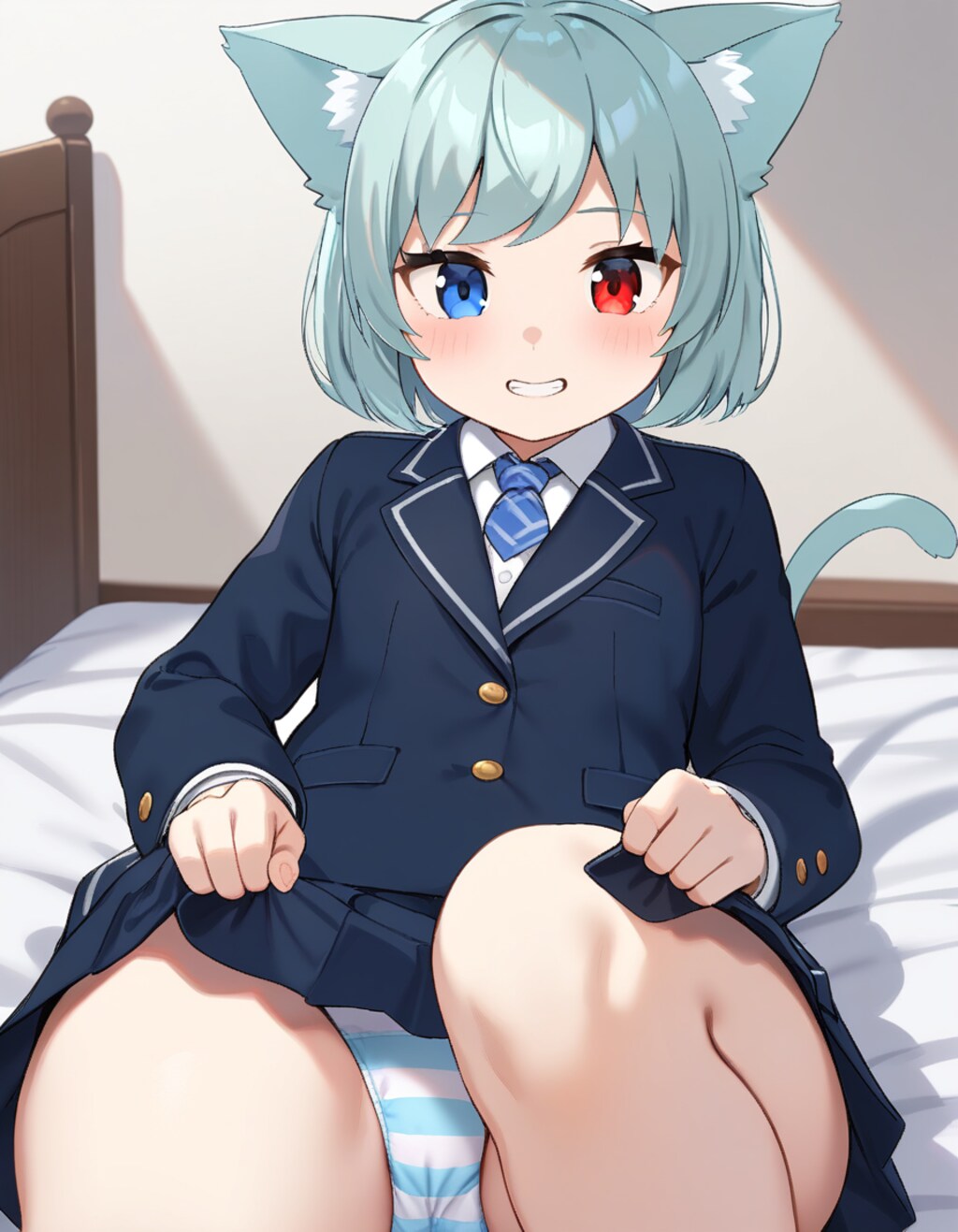 ベッドで誘うとま