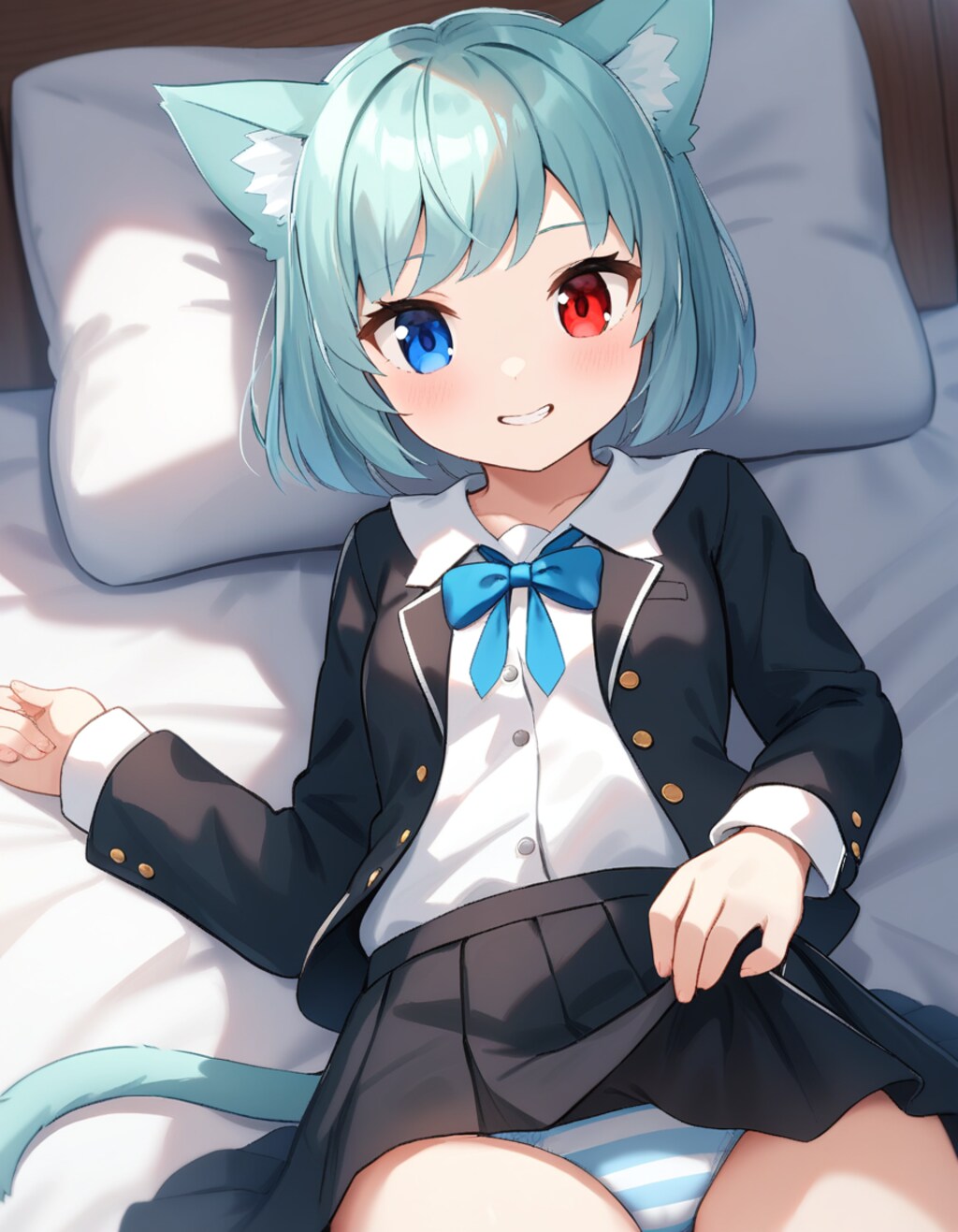 ベッドで誘うとま