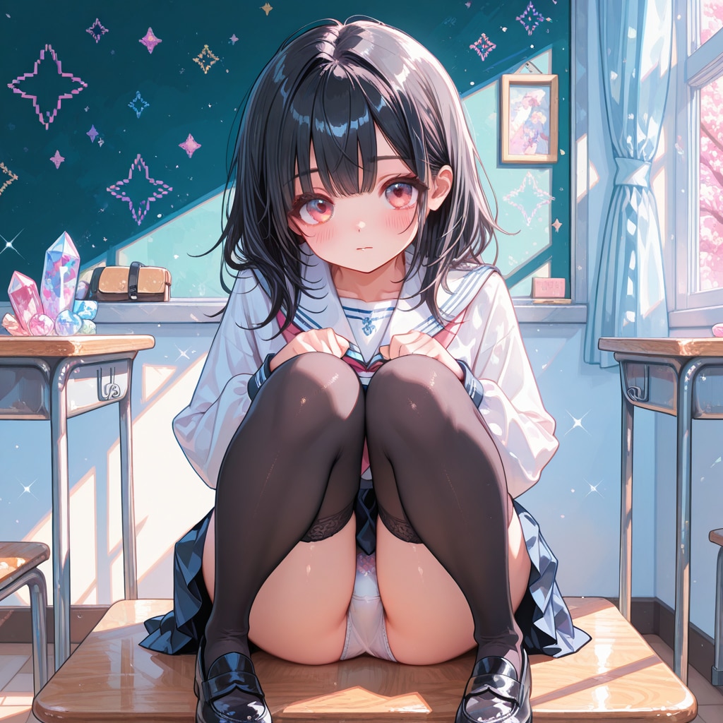 セーラーパンチラ