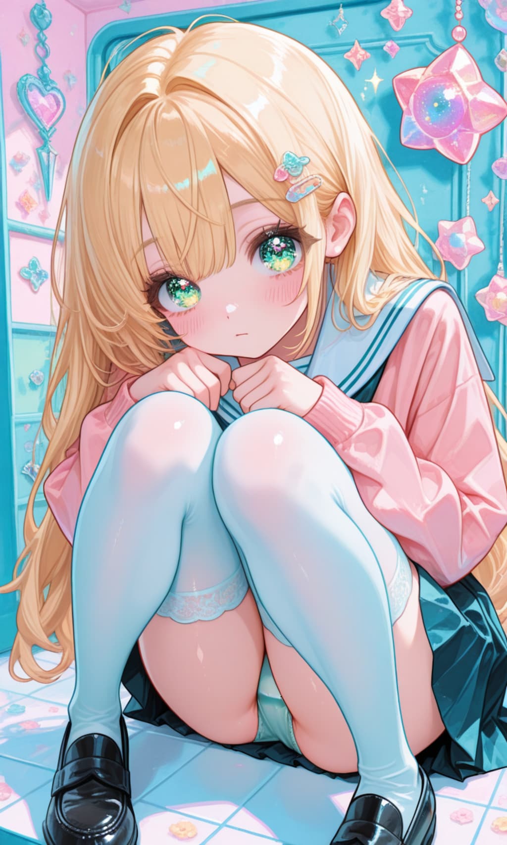 セーラーパンチラ