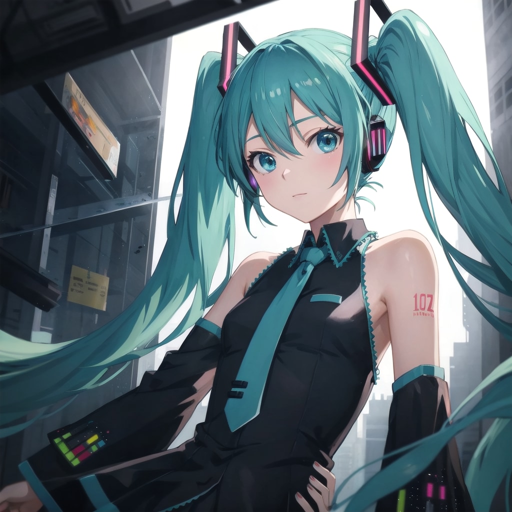 ダークファンタジーの世界に初音ミク