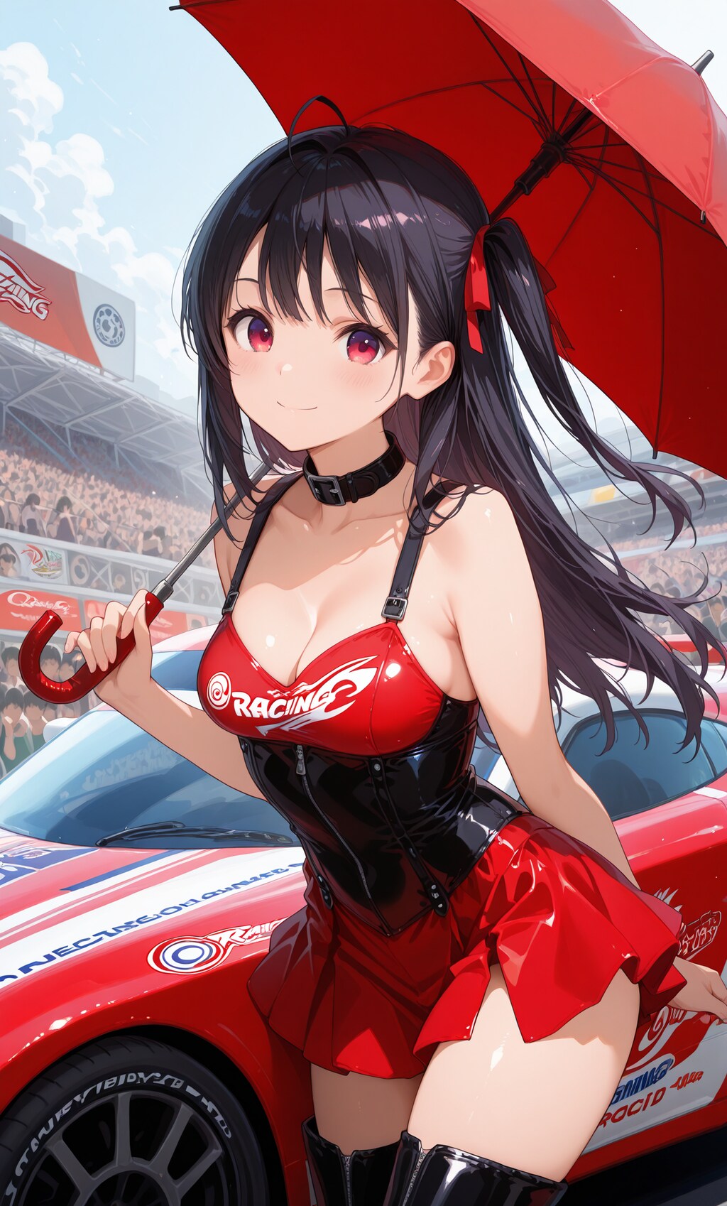 レースクイーンなうちの子