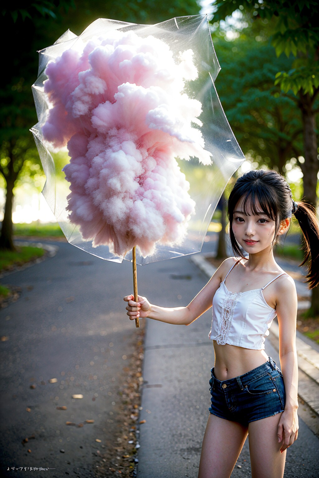 綿菓子、でっかい