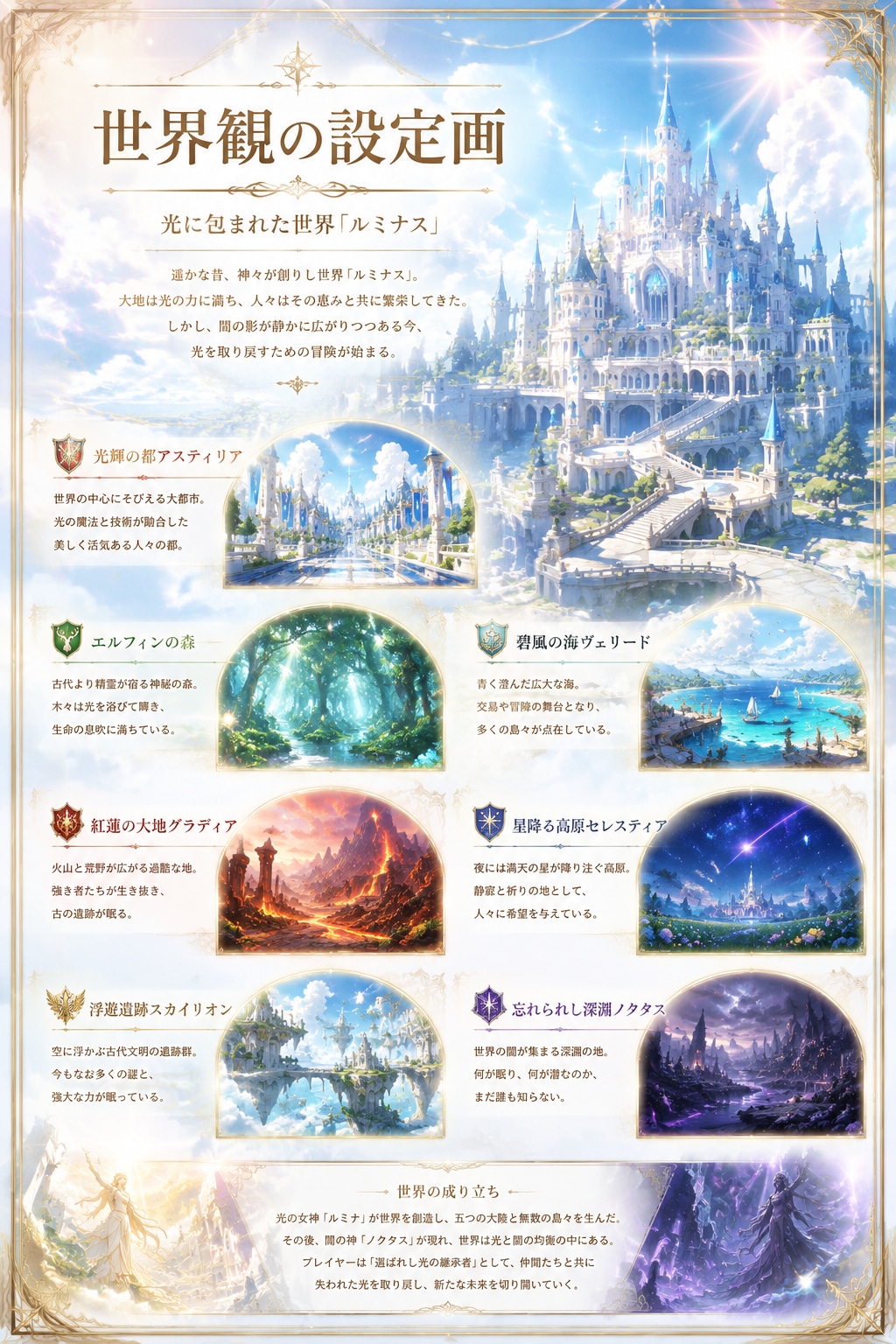 世界観の設定画