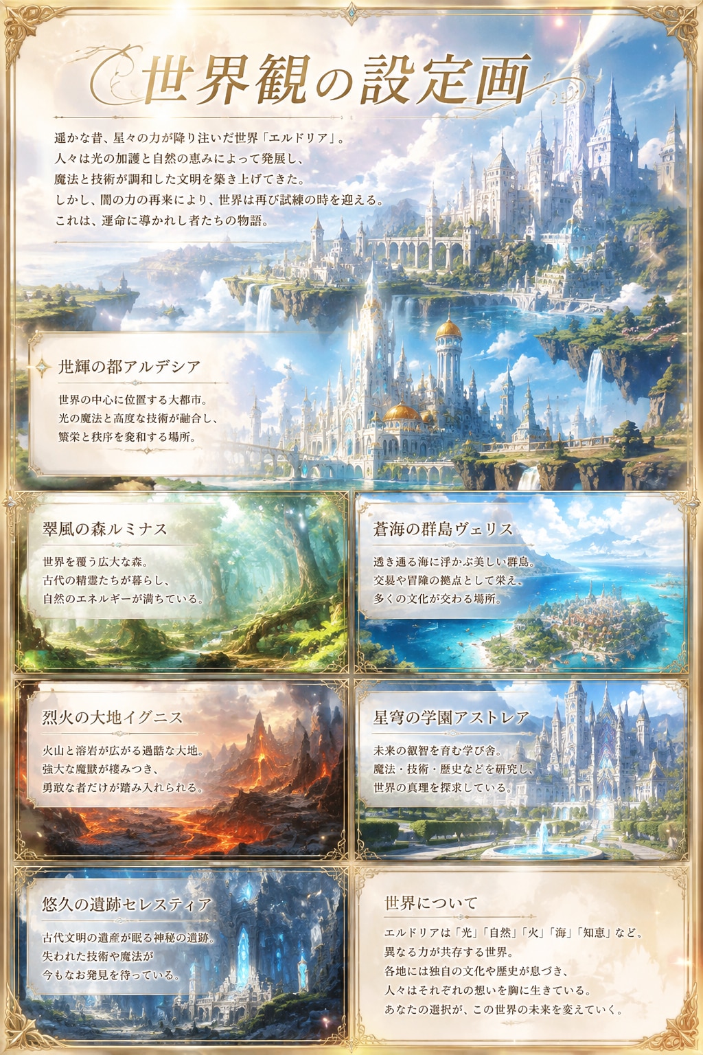 世界観の設定画