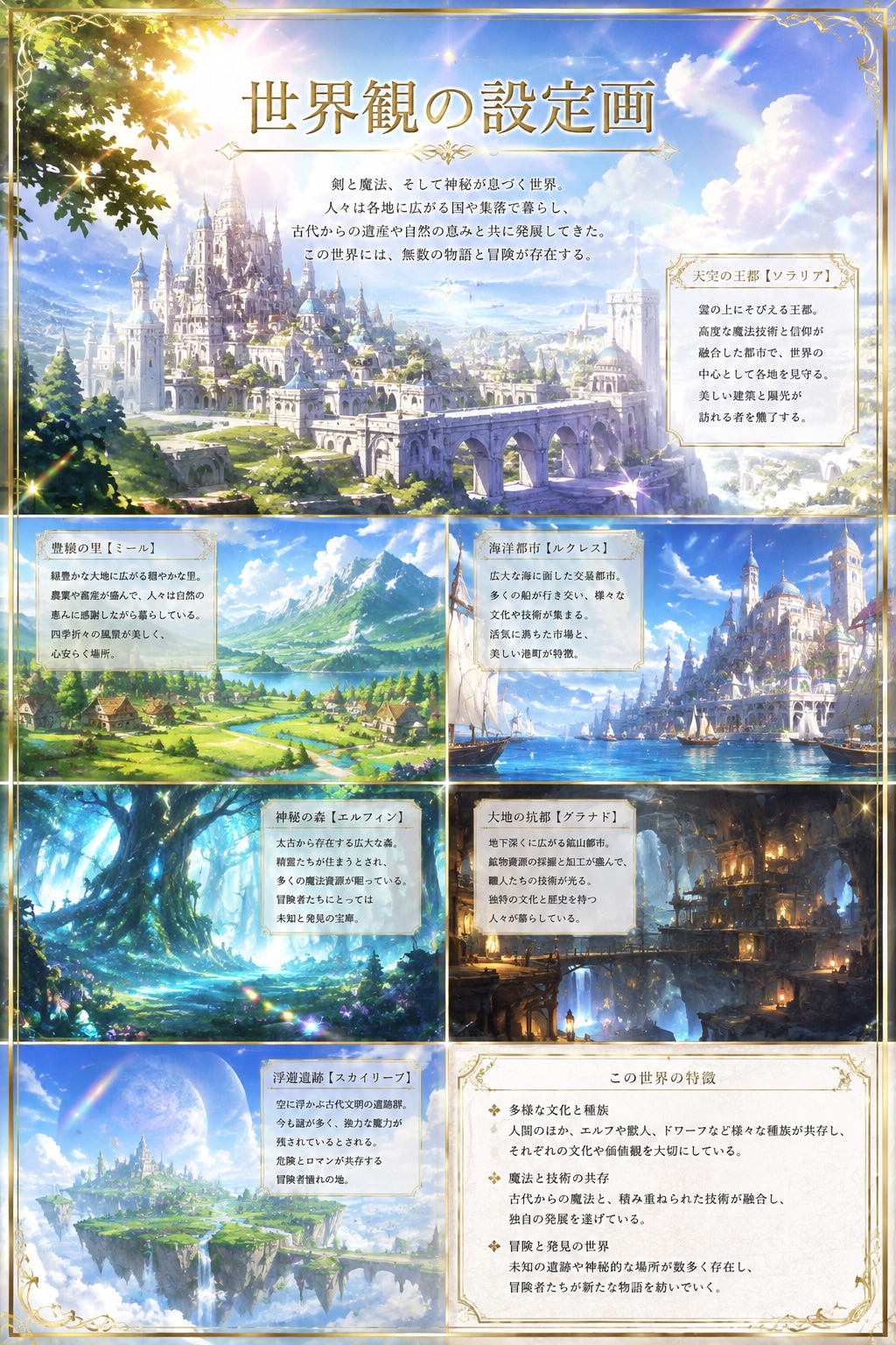 世界観の設定画