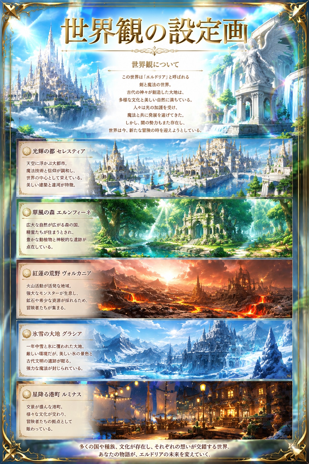 世界観の設定画