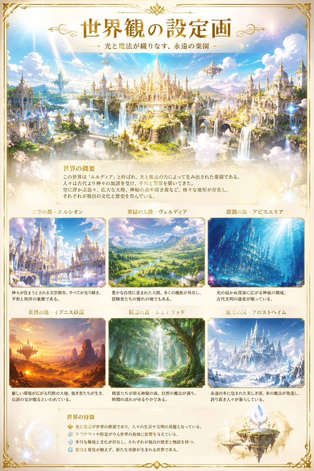世界観の設定画