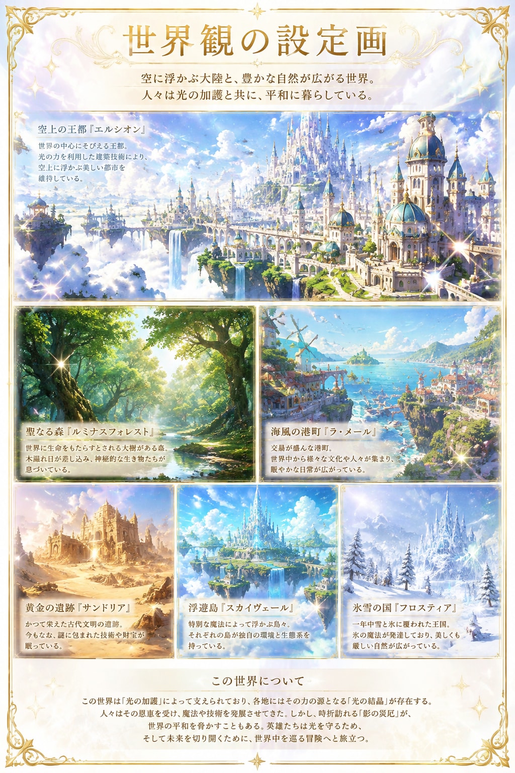 世界観の設定画