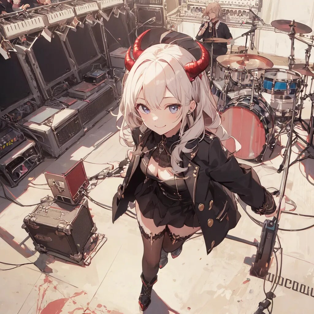 練習中