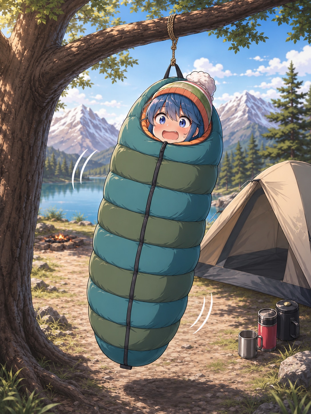 起きたら吊るされてた