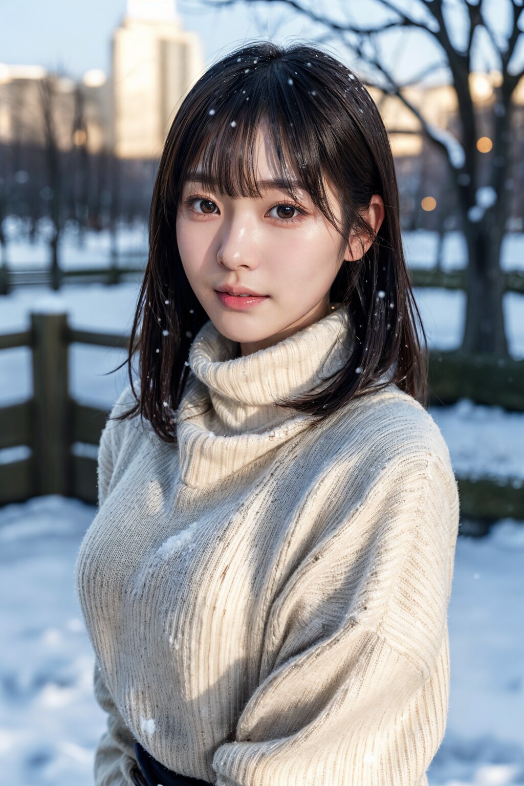 雪ポートレート 5/8
