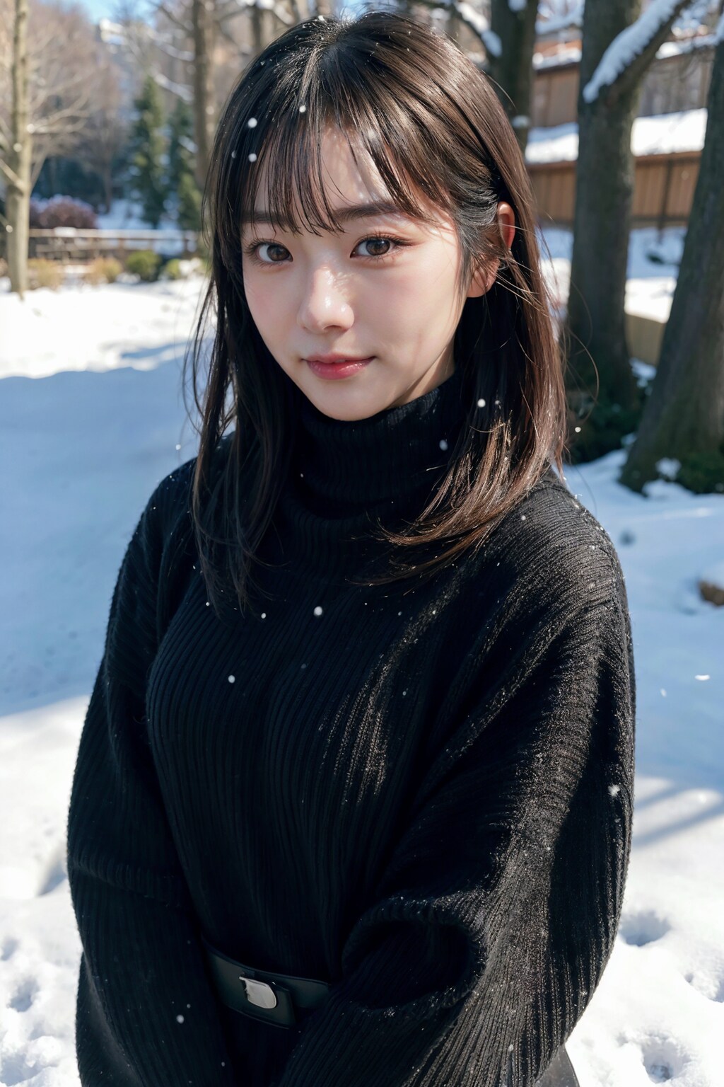 雪ポートレート 5/8