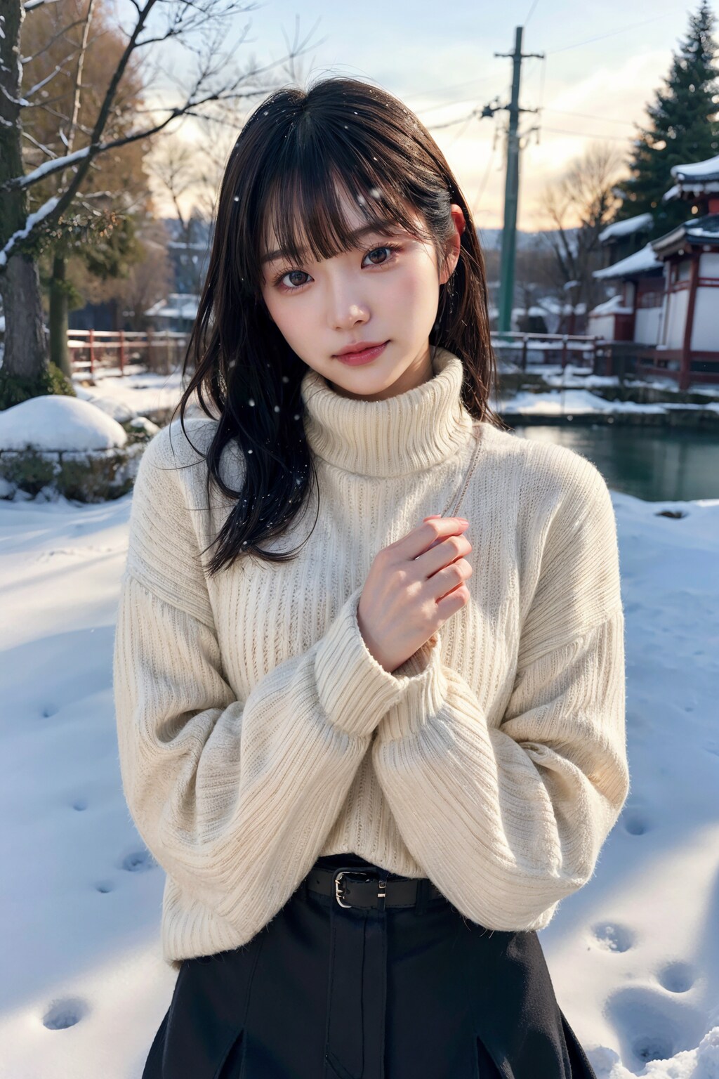 雪ポートレート 5/8