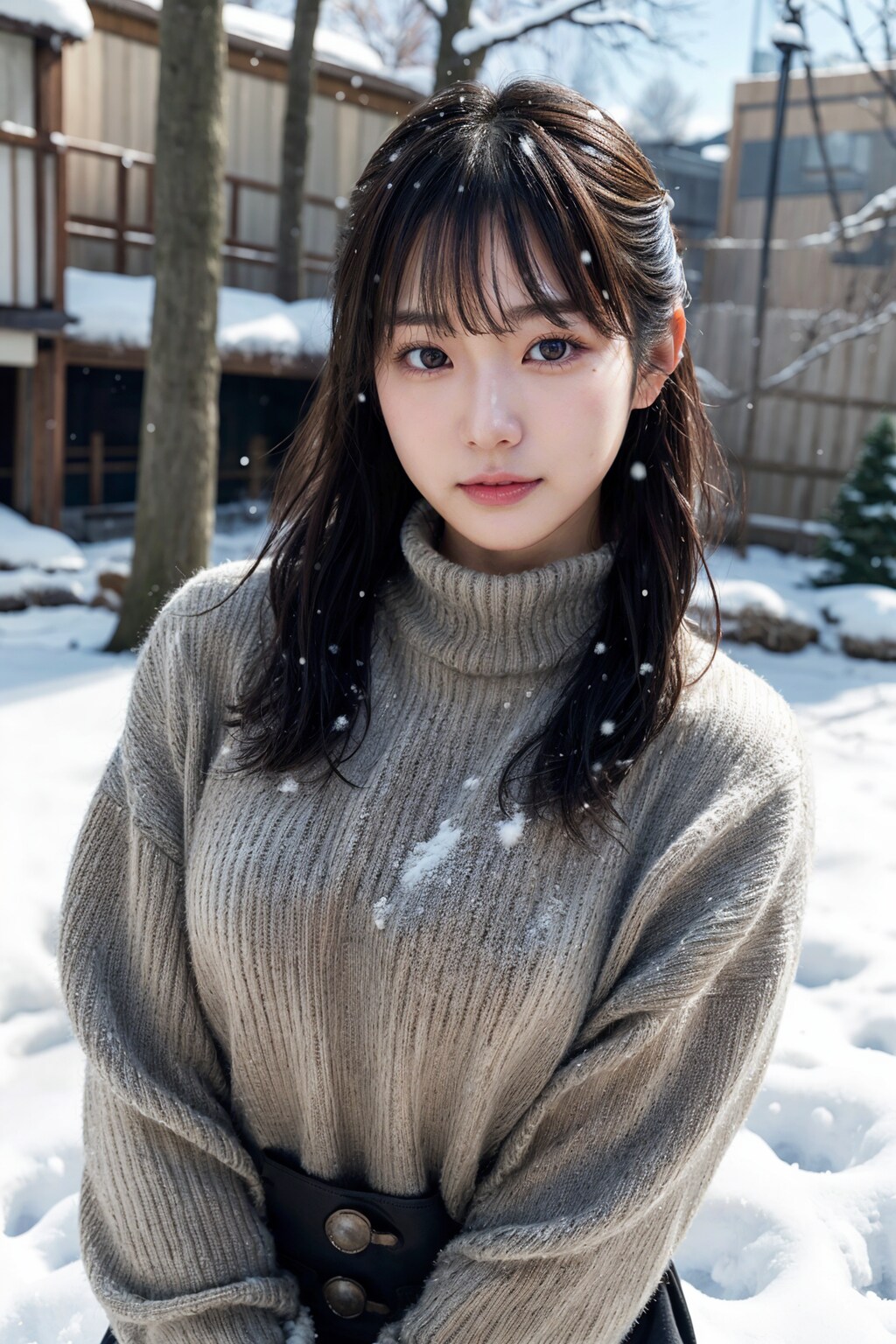 雪ポートレート 5/8