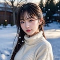 雪ポートレート 5/8 8枚目