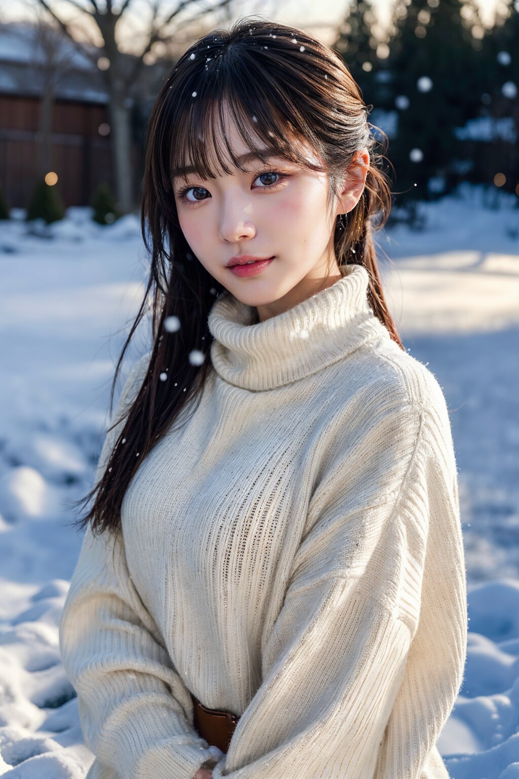 雪ポートレート 5/8