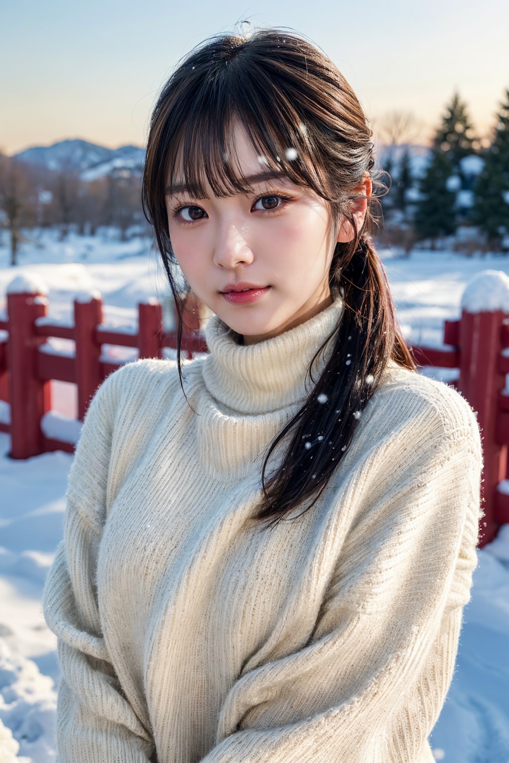 雪ポートレート 5/8