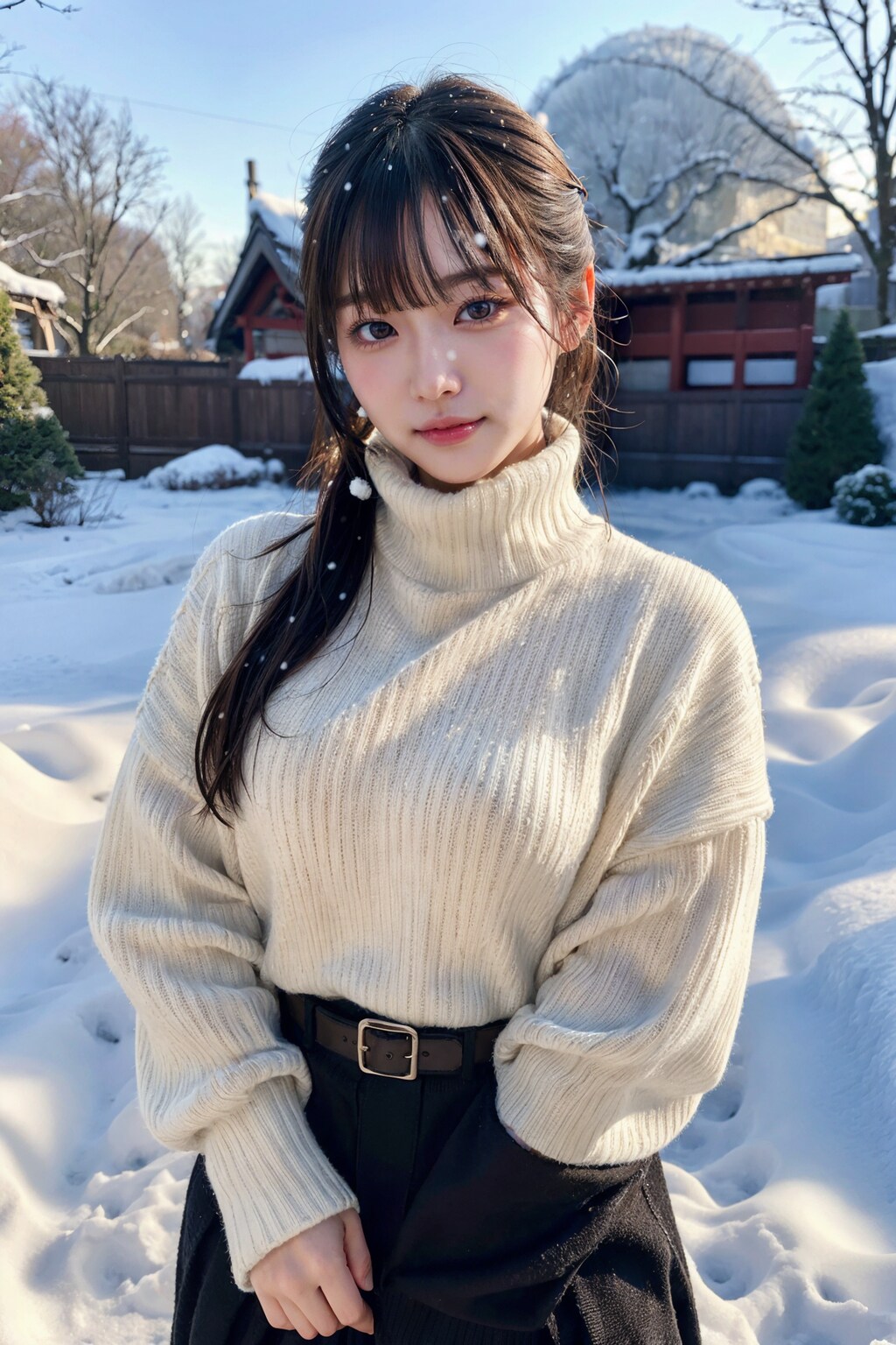 雪ポートレート 5/8