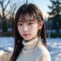 雪ポートレート 5/8 5枚目