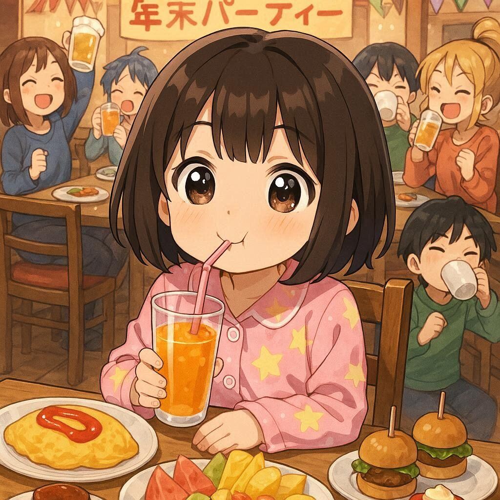 ももかはお子ちゃま席だよっ