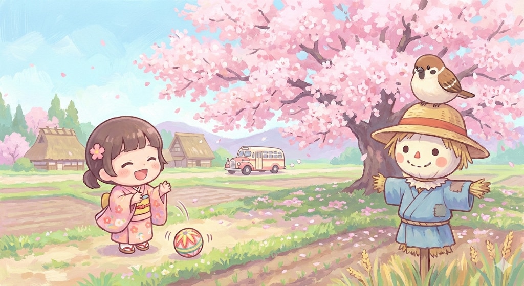 童と案山子 | の人気AIイラスト・グラビア