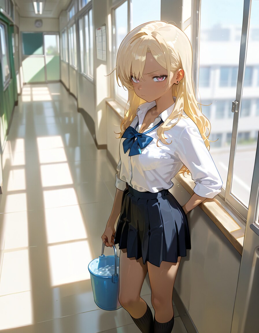 廊下に立ってろ！