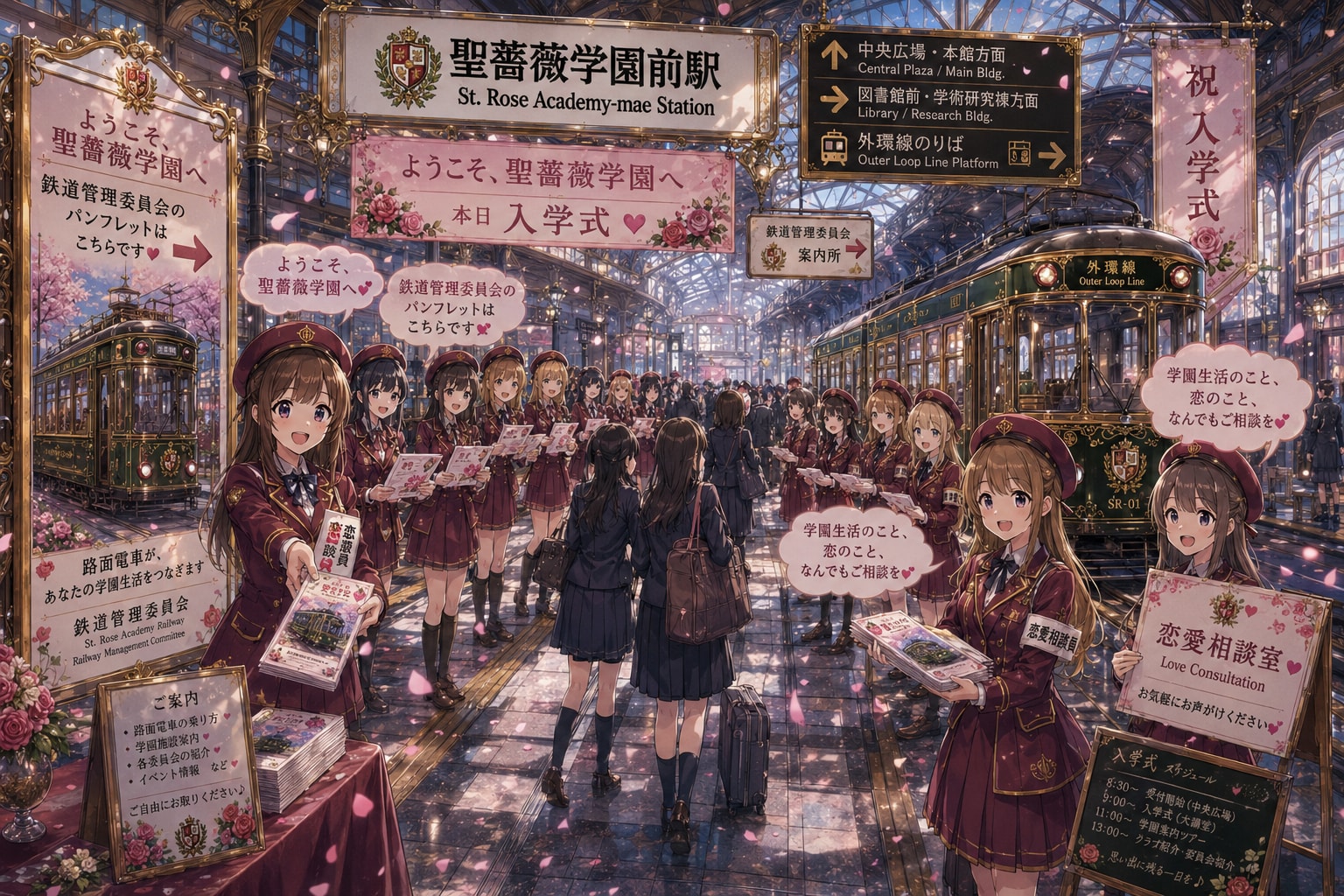聖薔薇学園編〜入学式の朝〜