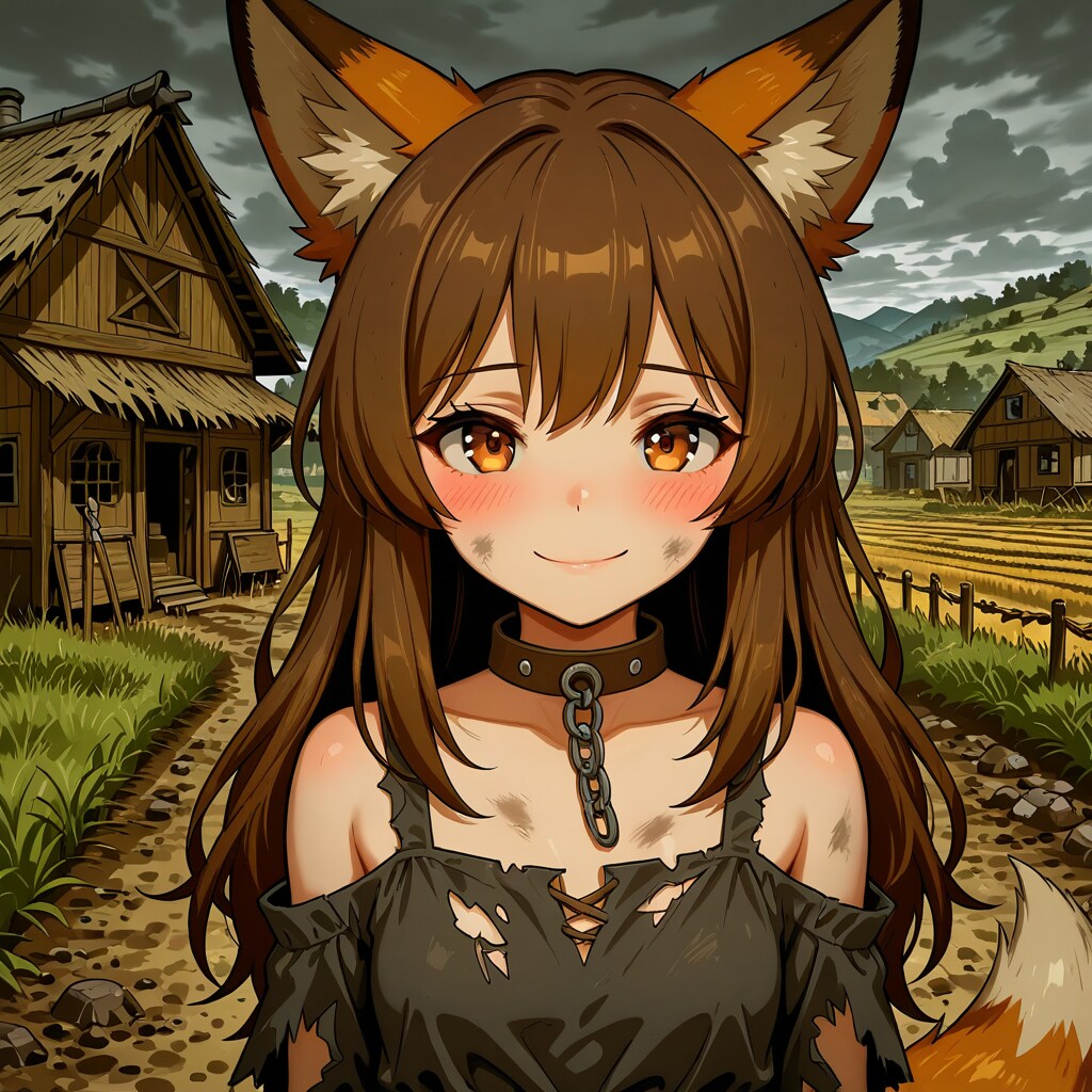 吊られた木③(獣人兄妹 1）