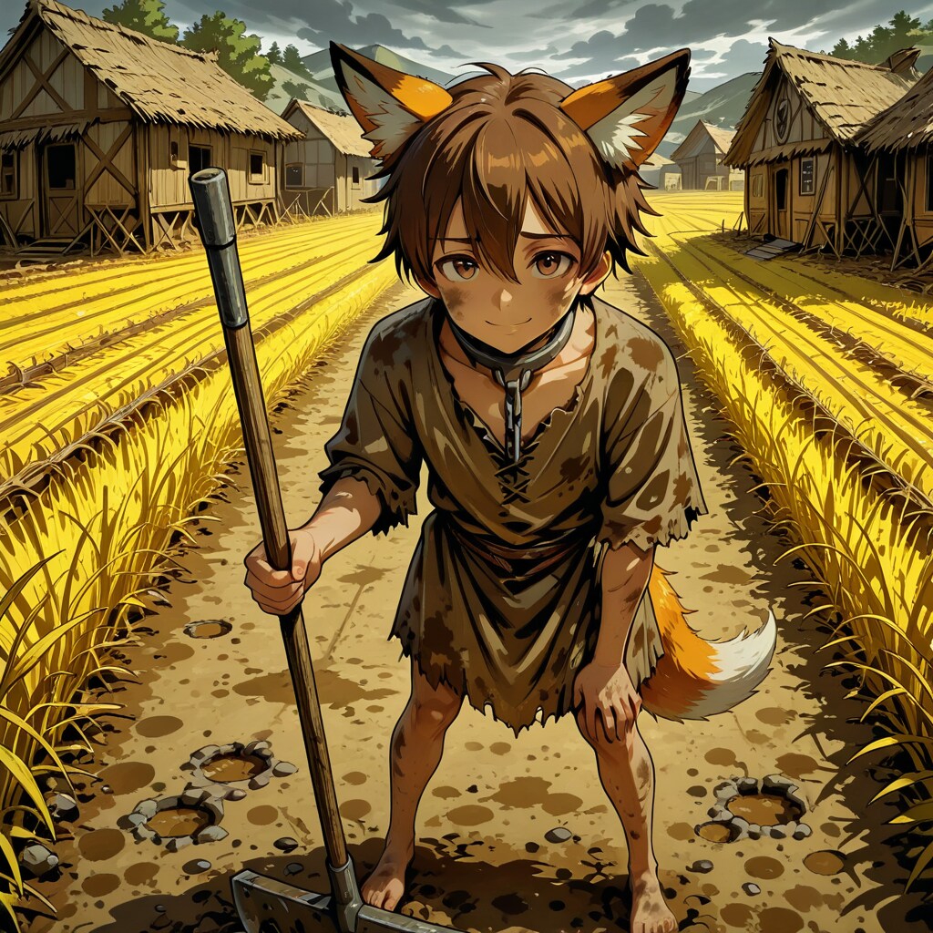 吊られた木③(獣人兄妹 1）