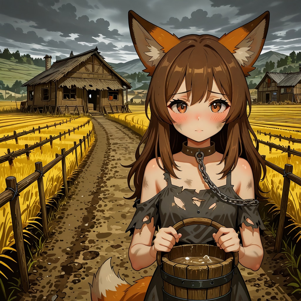 吊られた木③(獣人兄妹 1）