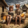 吊られた木③(獣人兄妹 1） 4枚目