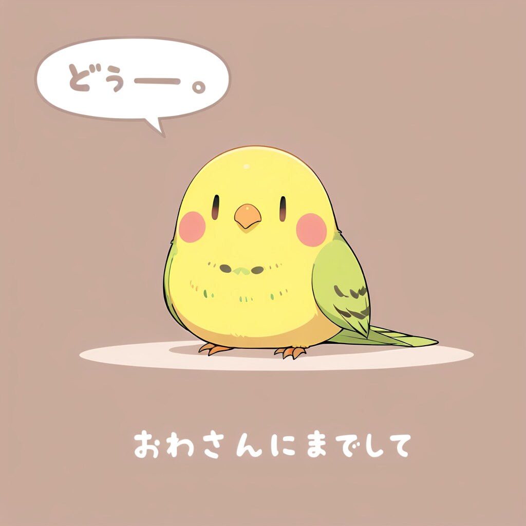 HARPY版喋るインコ