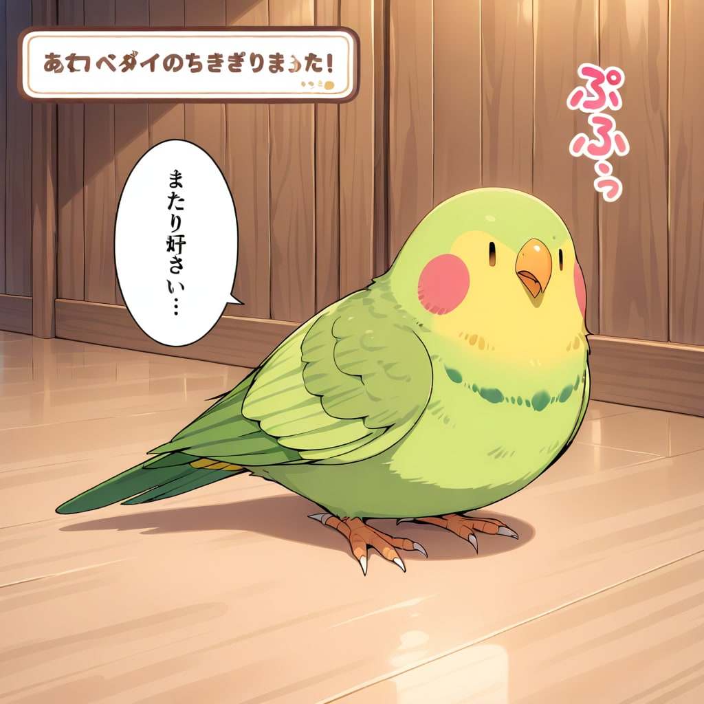 HARPY版喋るインコ