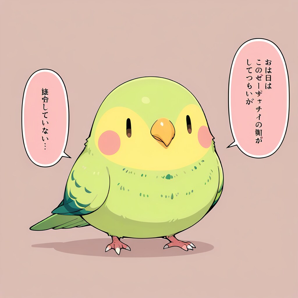 HARPY版喋るインコ