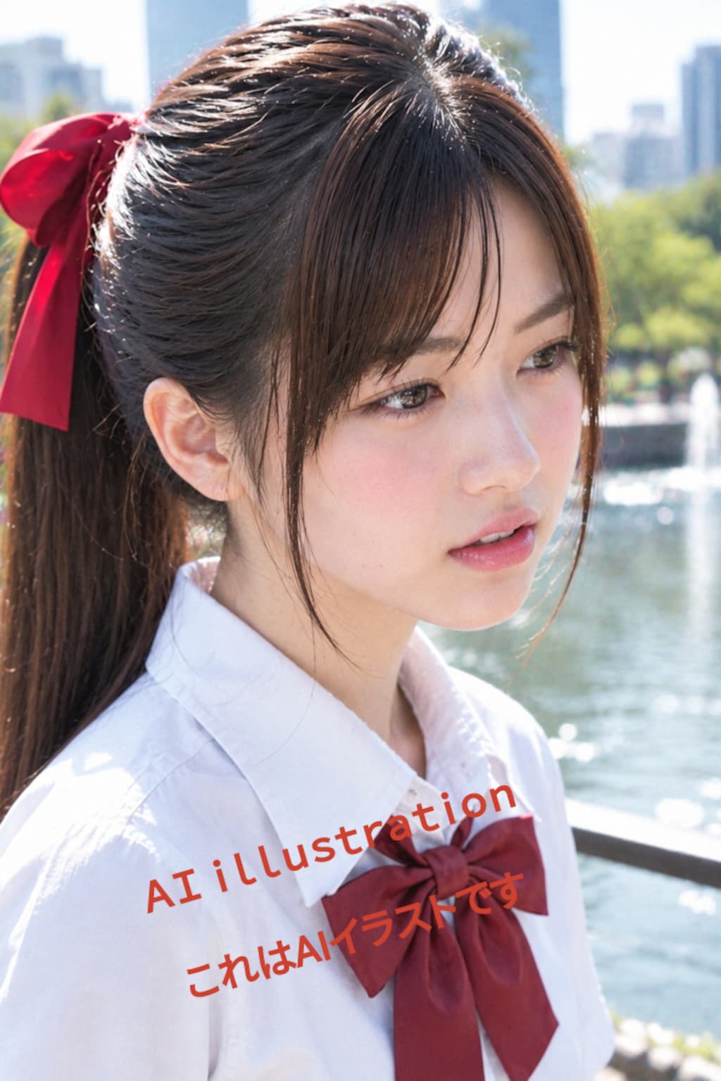 初恋のポニーテール美少女