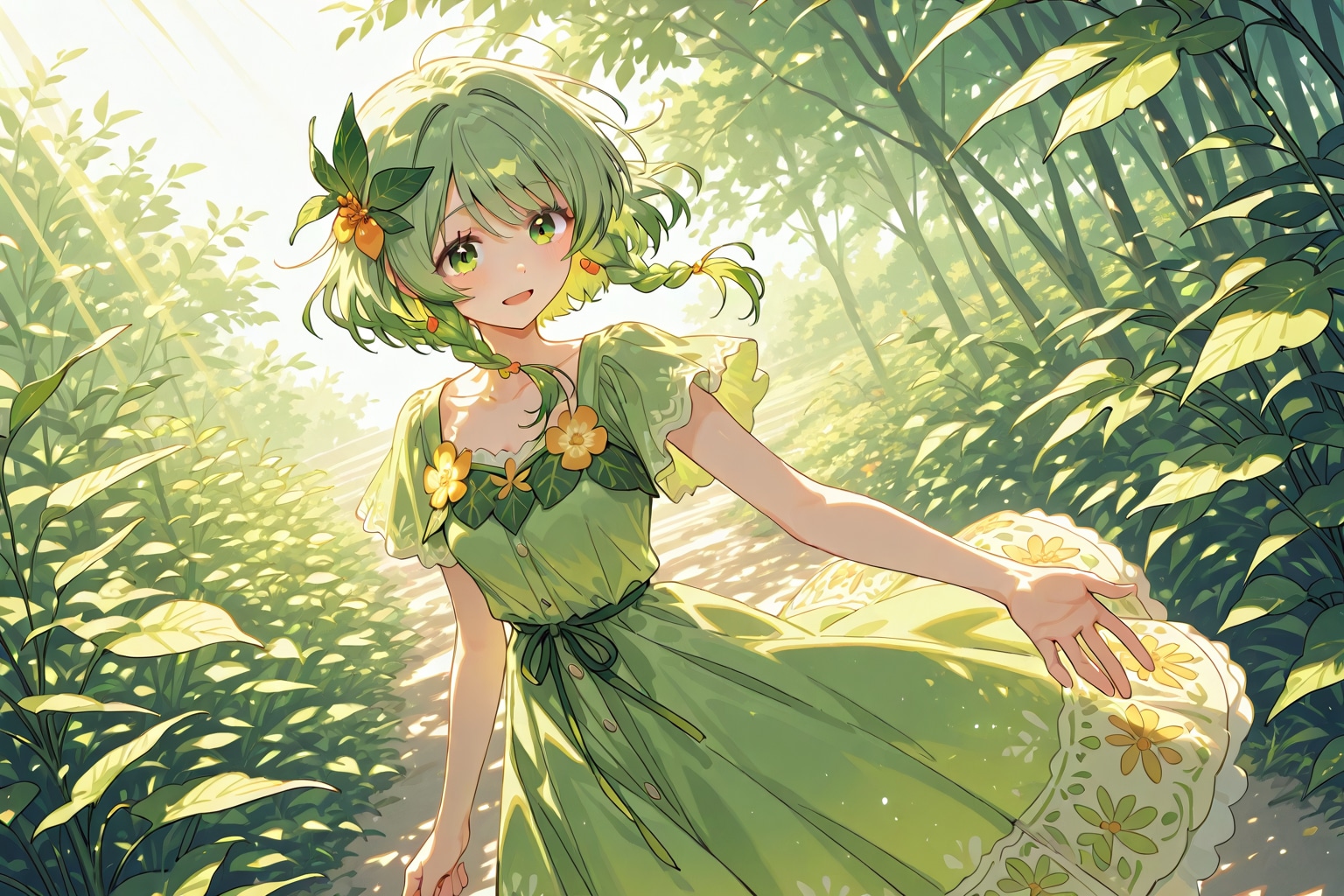 草葉の守護神 | の人気AIイラスト・グラビア