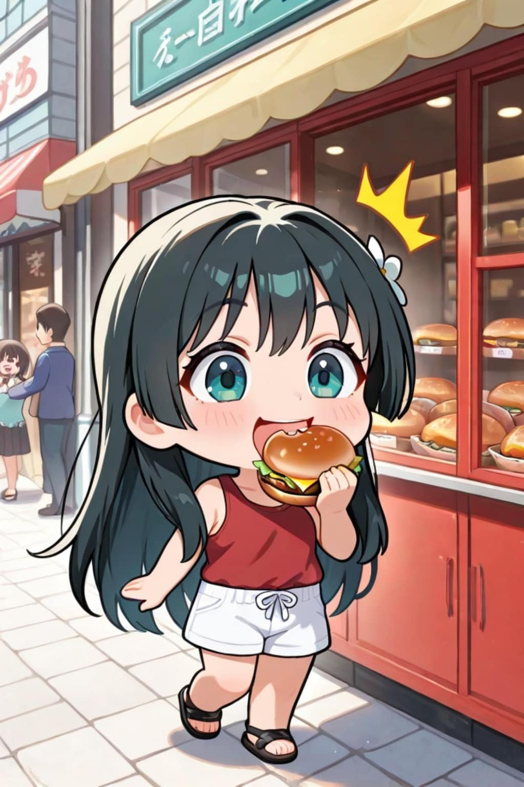 買い食い佐天さん