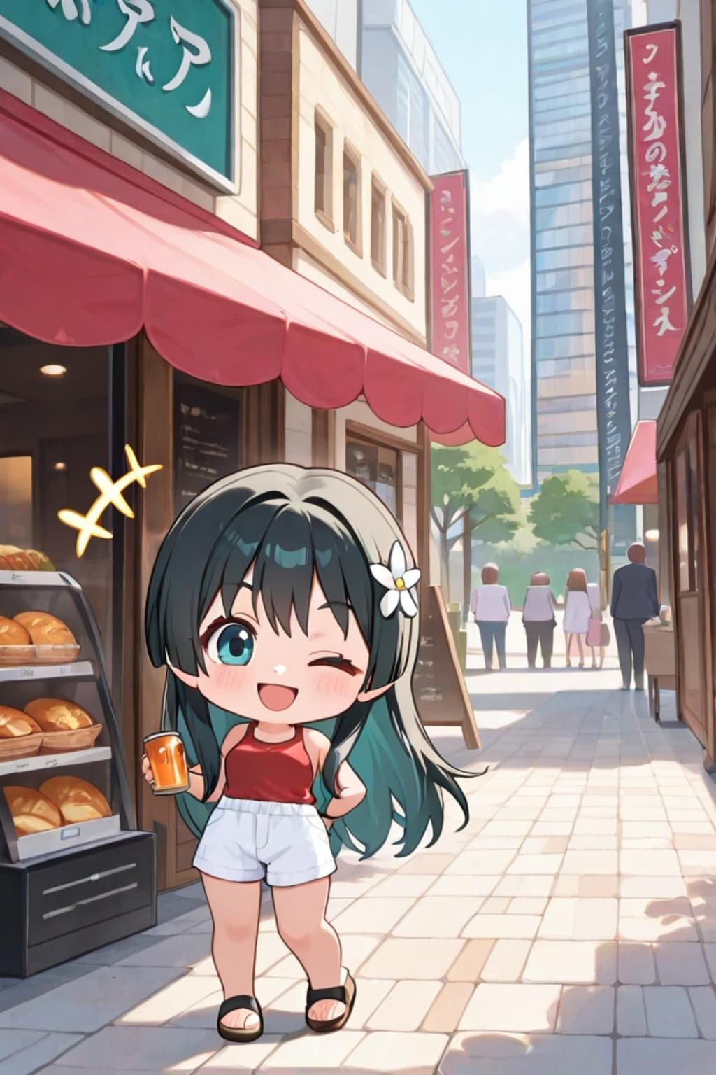 買い食い佐天さん