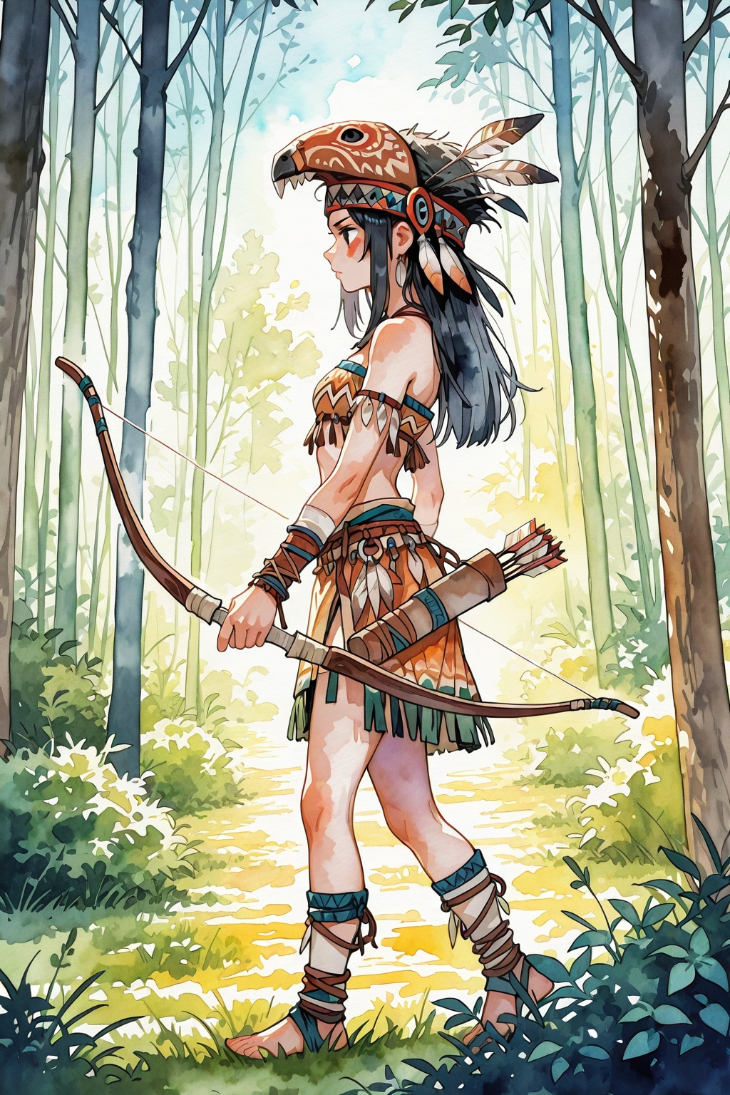 大草原の空の下７０