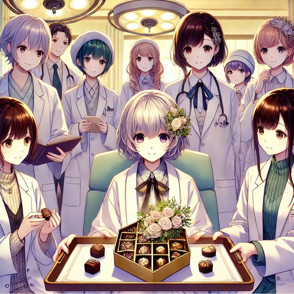 白衣の天使と甘い贈り物 | の人気AIイラスト・グラビア