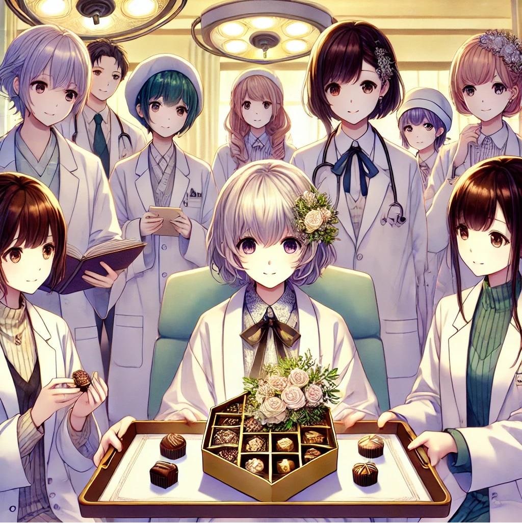 白衣の天使と甘い贈り物