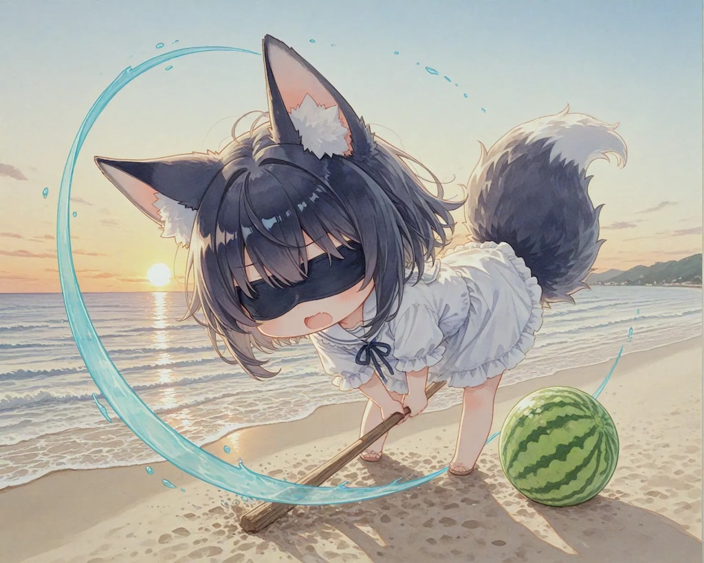 西瓜割り