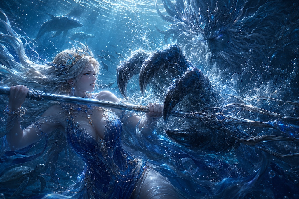 【聖海激突：深淵の神話―海の女神ネレイア】