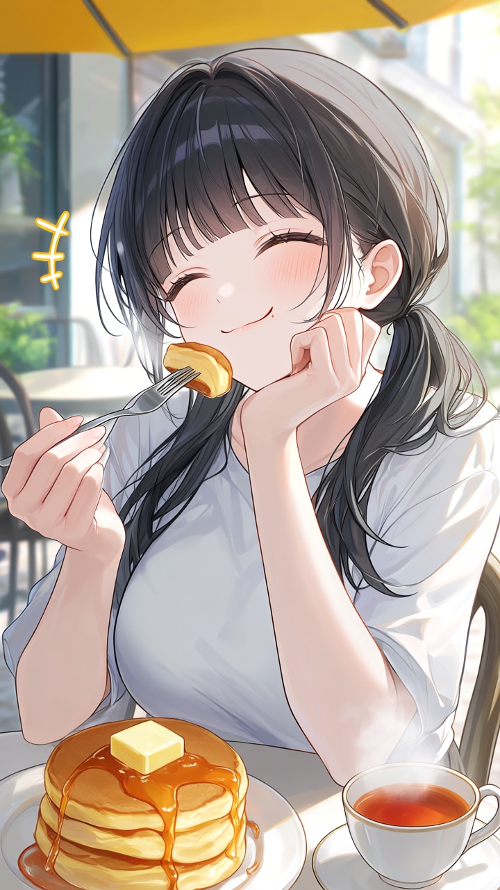 美味しい～💕 | の人気AIイラスト・グラビア