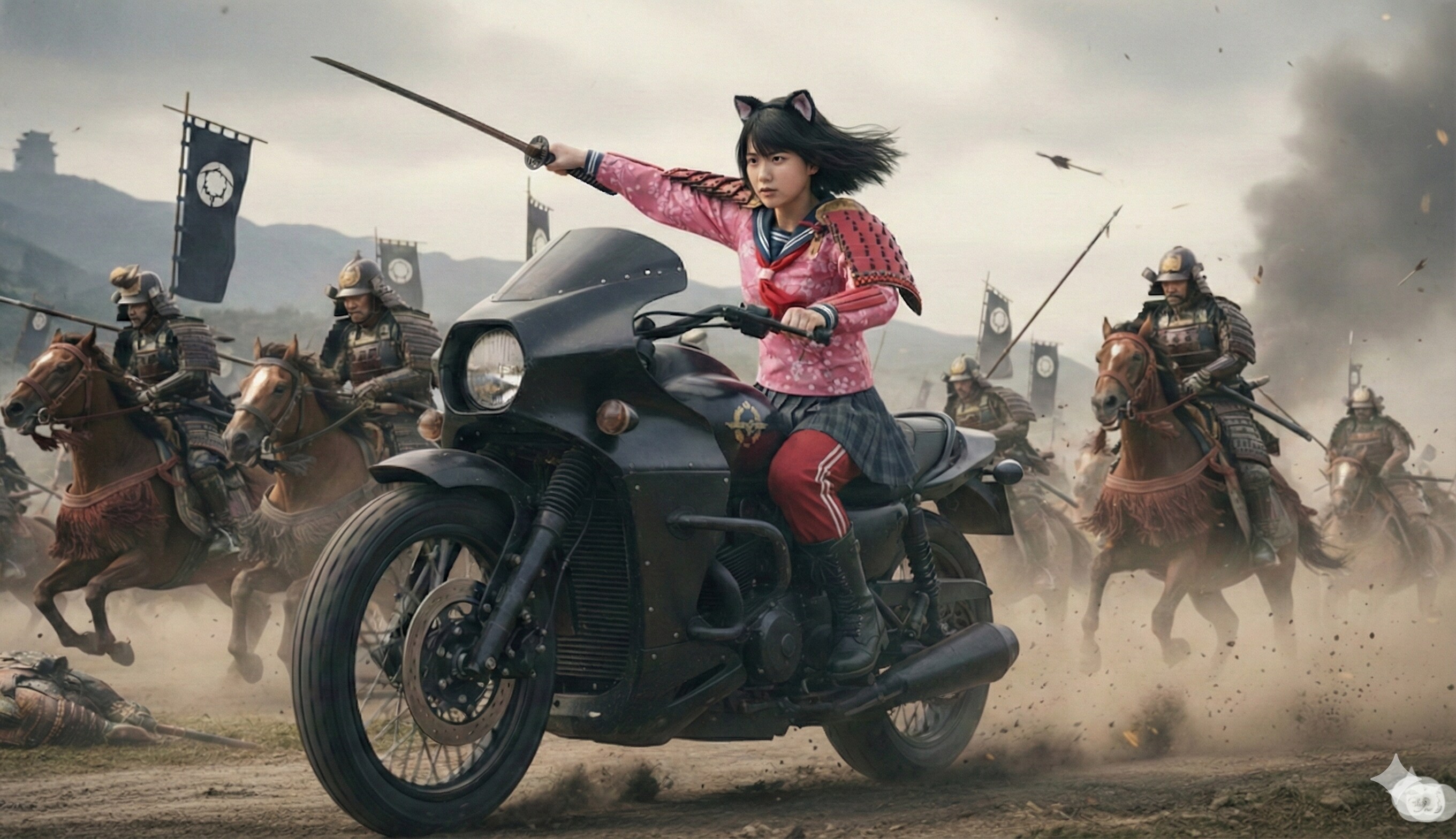 鉄馬を駆る | の人気AIイラスト・グラビア