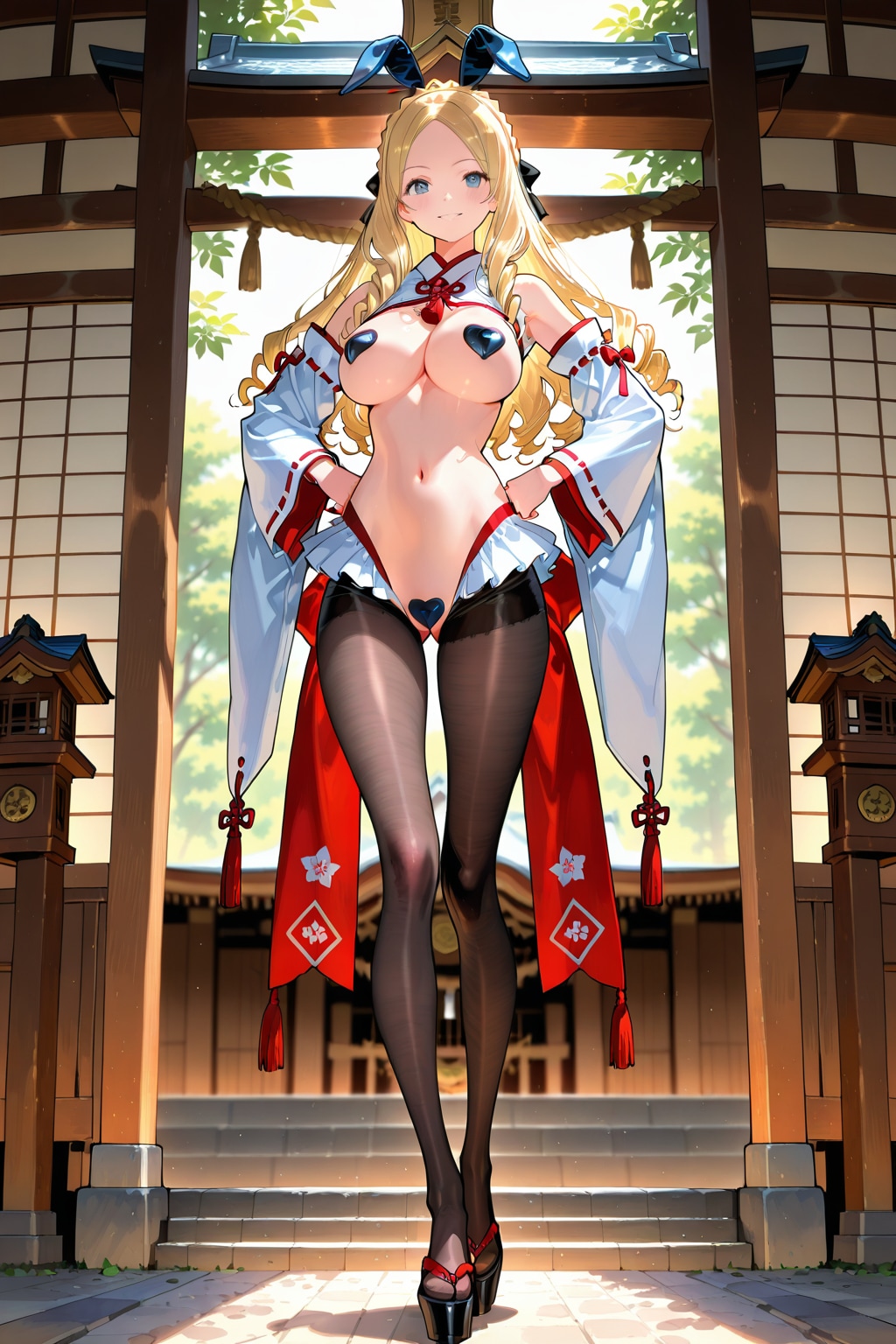 逆バニ巫女