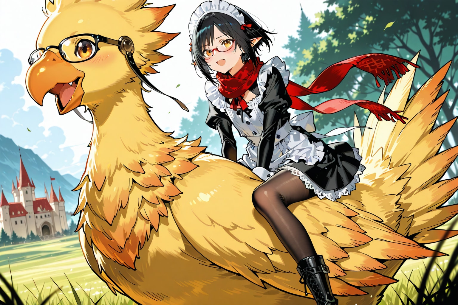 チョコボのテーマ（マンボ de チョコボ） | の人気AIイラスト・グラビア