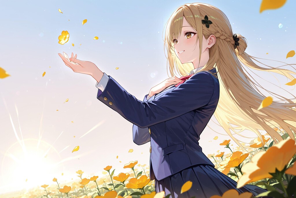 異世界学園の少女さん